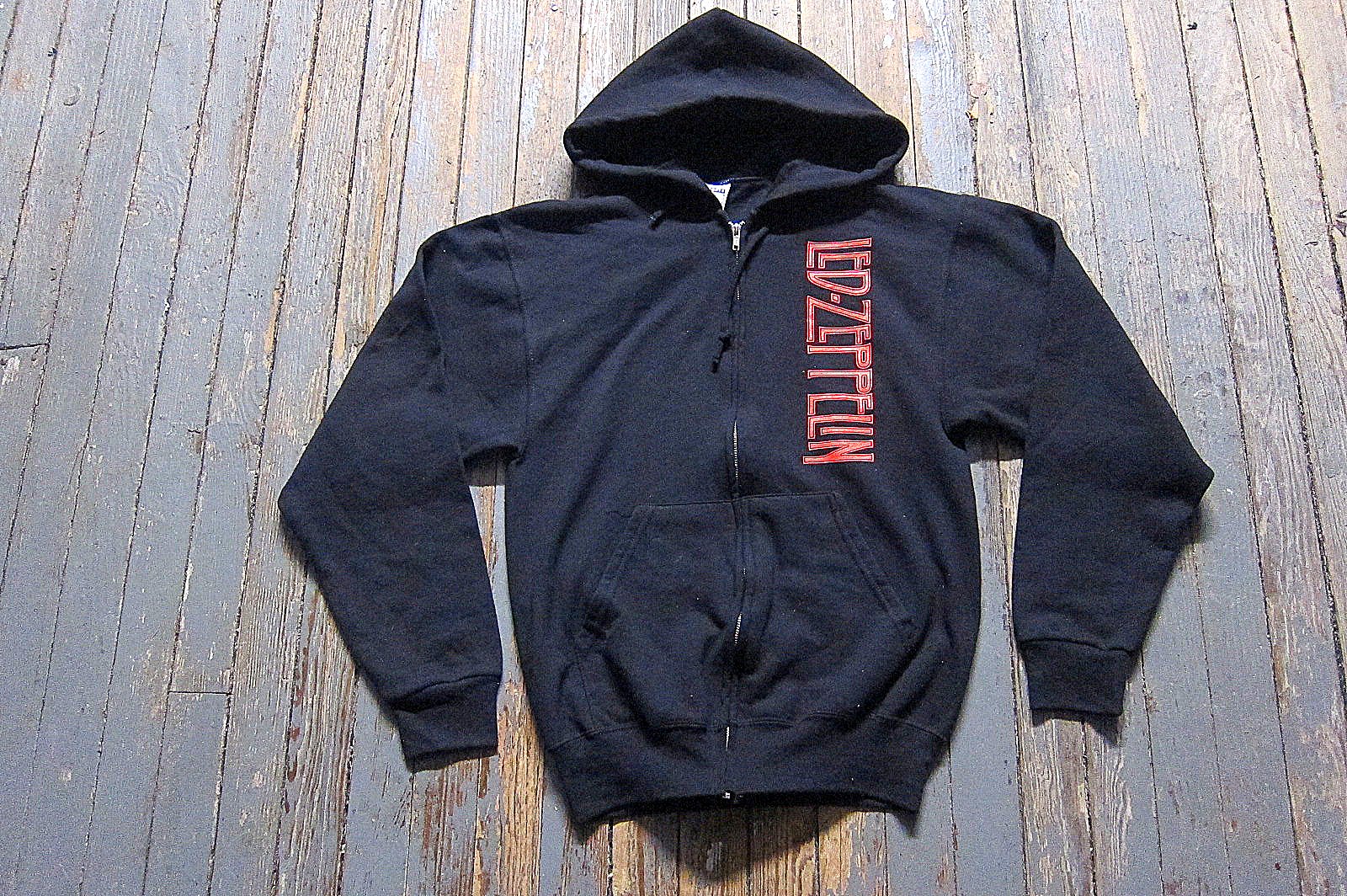 Led Zepplin  - Two Sided Printed Zipper Hoodie